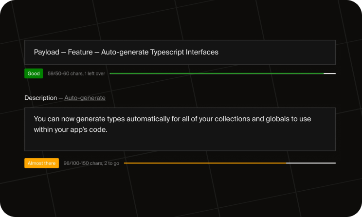 Payload screenshot